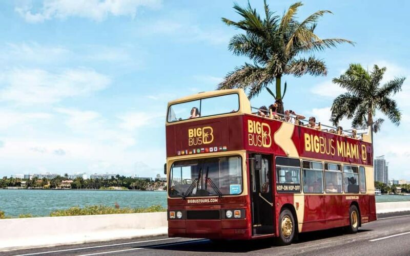 Miami: Hop-on Hop-off Open-top Bus Tour with Optional Cruise - Key Points