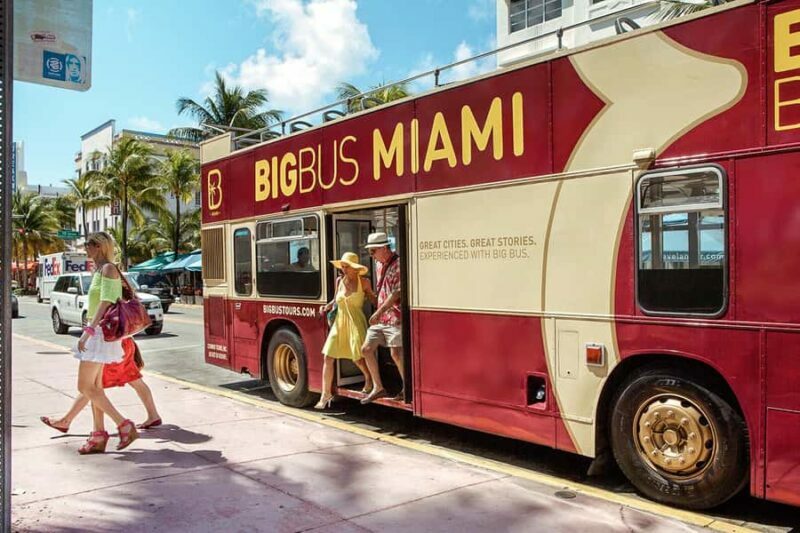 Miami: Hop-on Hop-off Open-top Bus Tour with Optional Cruise - Explore Further
