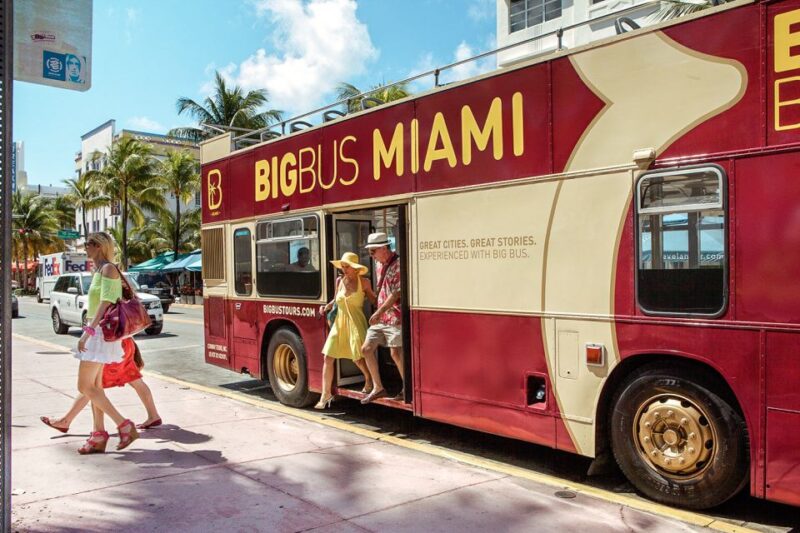 Miami: Hop-on Hop-off Sightseeing Tour by Open-top Bus - Important Information