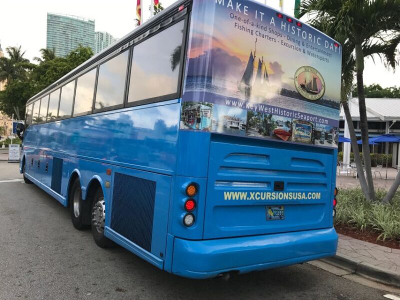 Miami & Key West: One-Way Transfer by Motor Coach Bus - Activities in Key West