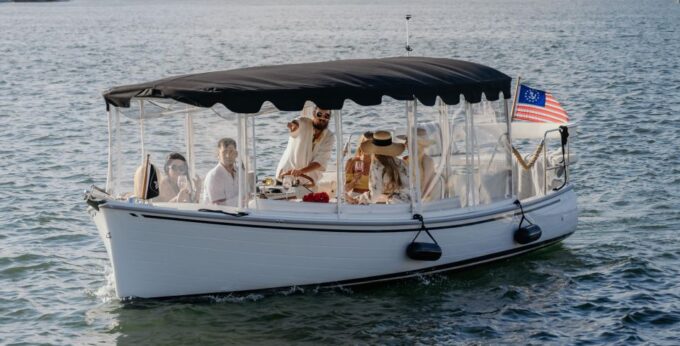 Miami: Luxury E-Boat Cruise With Wine and Charcuterie Board - Booking and Cancellation