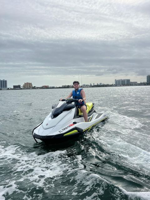 Miami: Miami Beach Jetski Ride With Boat and Drinks - Itinerary Details