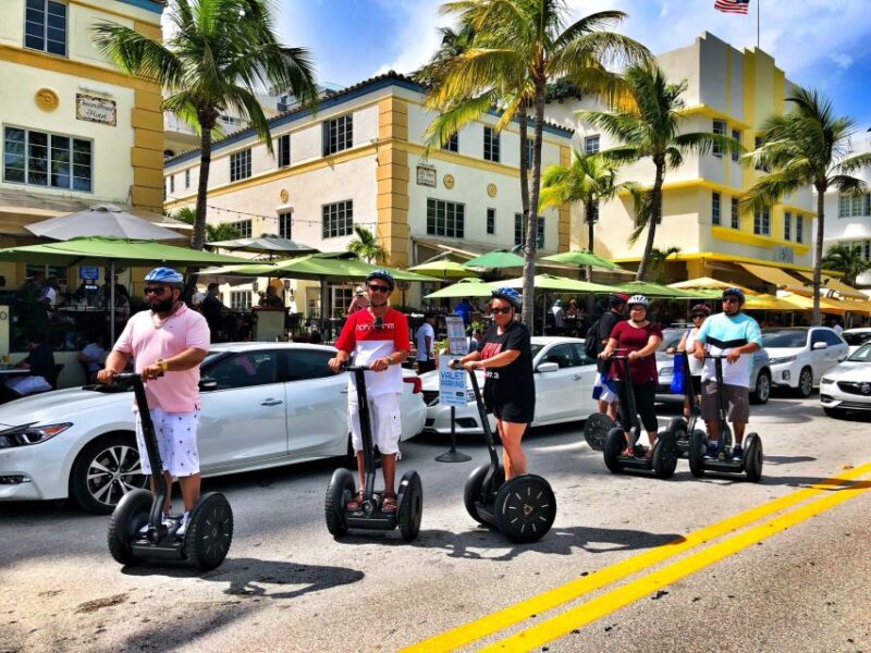 Miami: Ocean Drive Segway Tour - Guided Tour Details