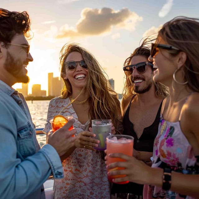 Miami: Scenic Cruise With Bar on Board - Itinerary and Sightseeing Highlights