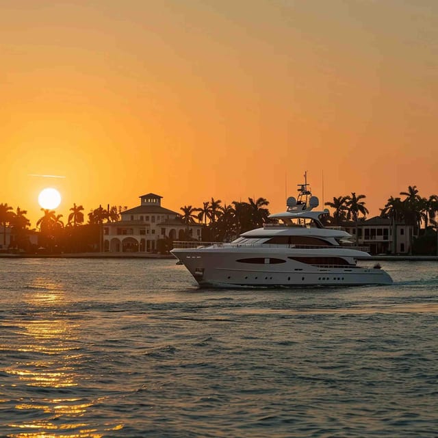 Miami: Scenic Cruise With Bar on Board - Onboard Experience and Amenities