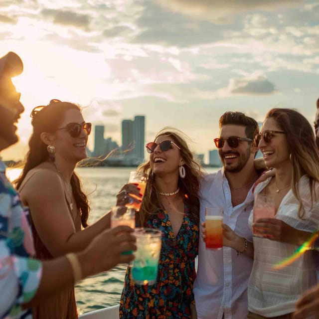 Miami: Scenic Cruise With Bar on Board - Meeting Point and What to Bring