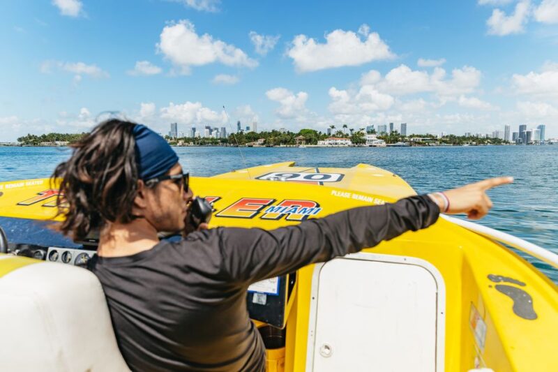 Miami: Sightseeing Speedboat Tour - Experience Highlights