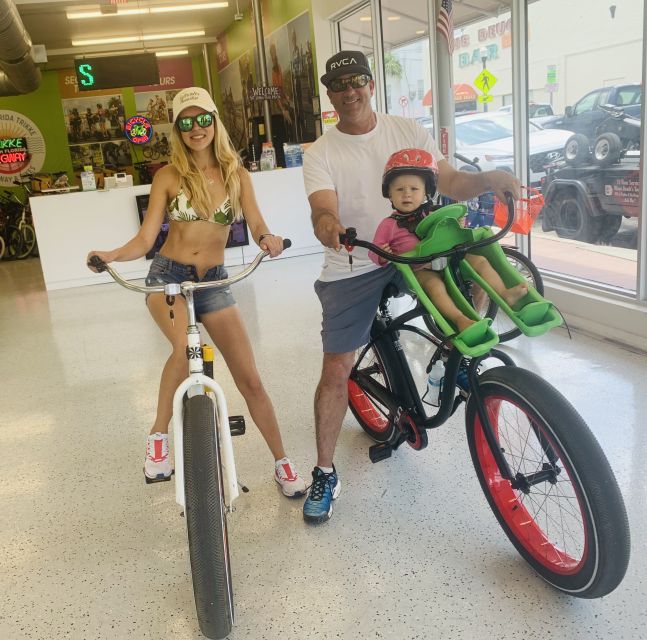 Miami: South Beach Fat Tire Beach Rider Bike Rental - Key Points