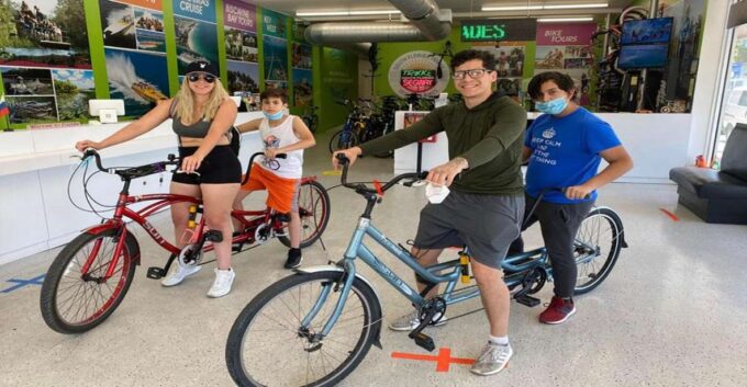 Miami: South Beach Tandem Bike Rental - Bike Features