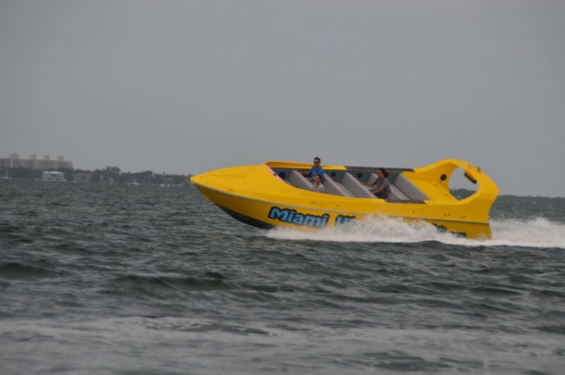 Miami: Speed Boat Sightseeing Thrill Ride - Water Activities Offered