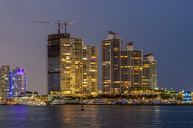 Miami Sunset and City Lights Cocktail Cruise - Snacks Available for Purchase