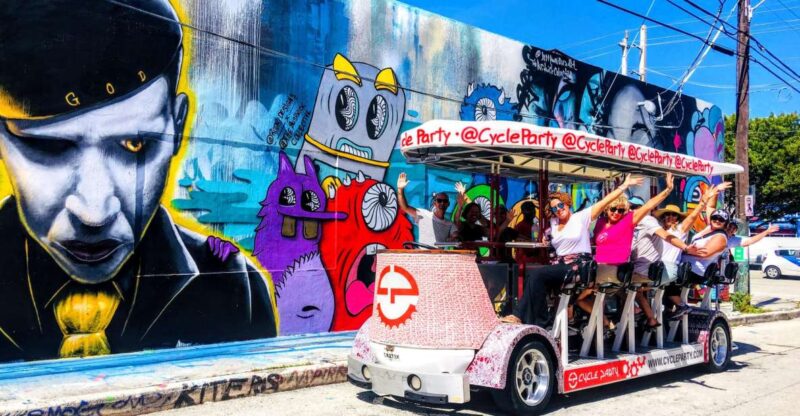 Miami: Wynwood Party Bike Bar Crawl - Booking Information