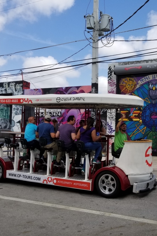Miami: Wynwood Party Bike Bar Crawl - Tour Highlights