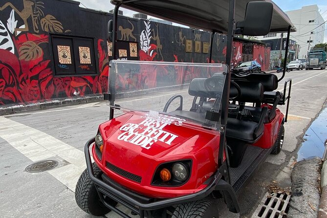 Miamis Best Graffiti Guide - VIP Golf Cart Tour - 2-5 Ppl - Key Points