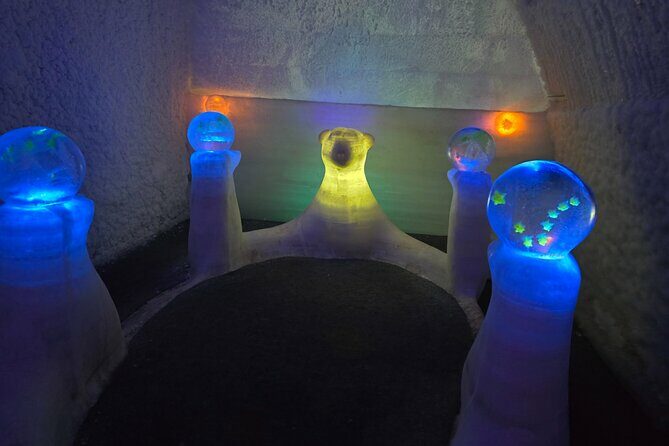 Midnight Sun Magic Chena Hot Springs Soak and Ice Museum Tour - Stop 2: Aurora Ice Museum