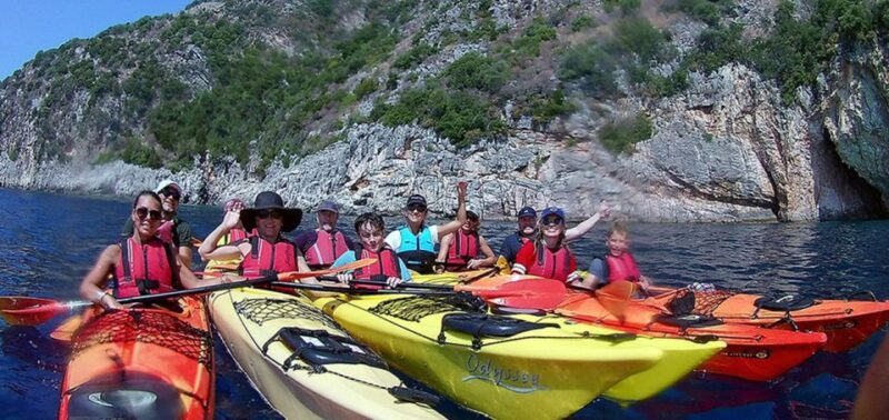 Mikros Gialos: Lefkada Guided Kayak Tour With Refreshments - Key Points