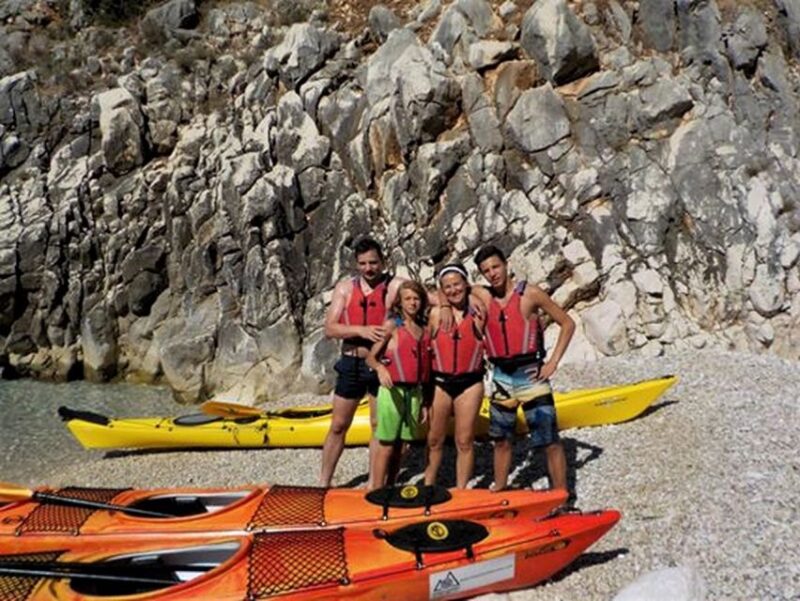 Mikros Gialos: Lefkada Guided Kayak Tour With Refreshments - Duration and Price