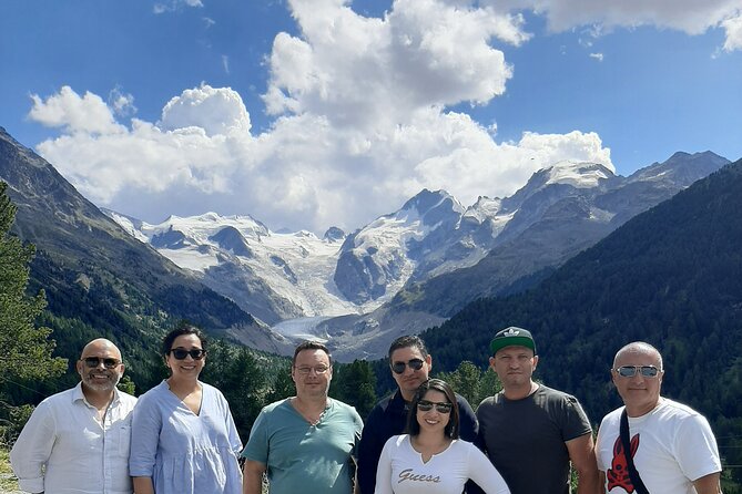 Milan Bernina Scenic Train Ride on the Swiss Alps. Small-Group - Boarding the Bernina Express