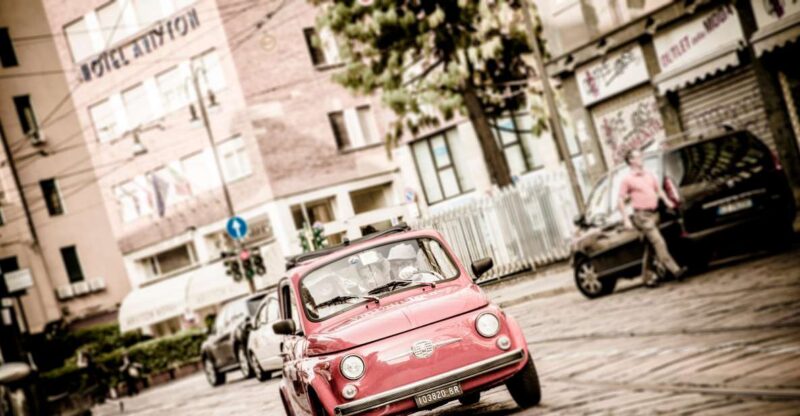 Milan: Canals Tour by Vintage Fiat 500 (2hs, 2 Stops) - Pricing and Booking