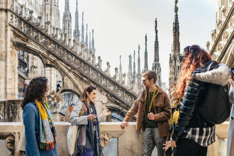 Milan: City Highlights Walking Tour With Cathedral & Rooftop - Guide Identification and Attire