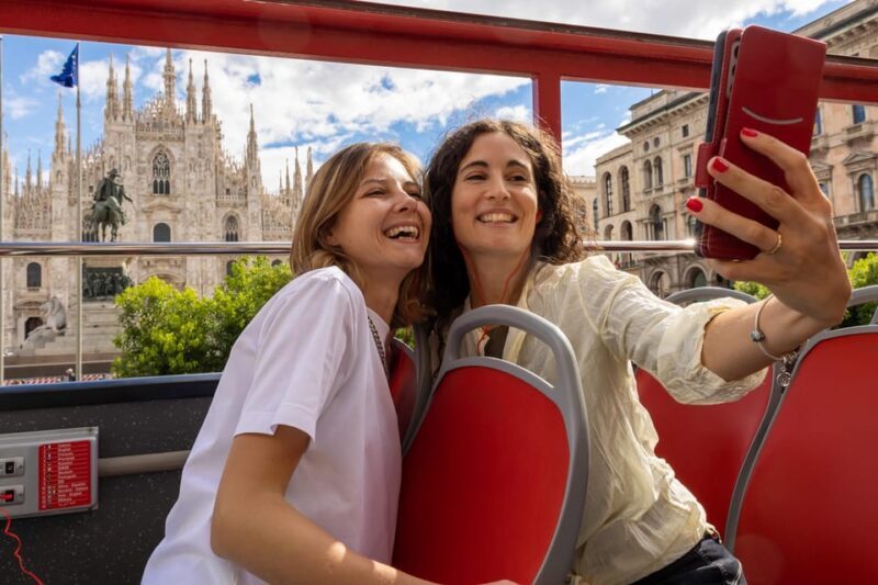 Milan: City Sightseeing Hop-On Hop-Off Bus With Audio Guide - Key Points