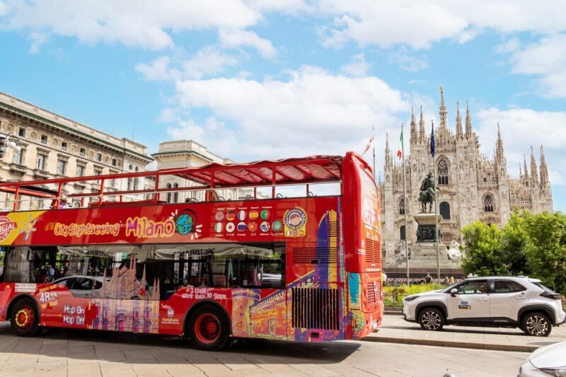 Milan: City Sightseeing Hop-On Hop-Off Bus With Audio Guide - Overview of the Hop-On Hop-Off Experience
