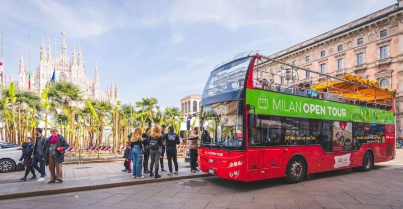 Milan: Hop-On Hop-Off Bus Ticket for 24, 48, 72 Hours - Cancellation Policy
