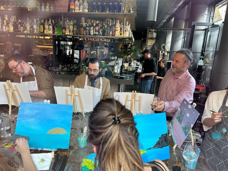 Milan: Paint & Sip Class - Pricing and Reservations