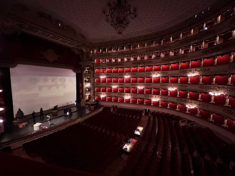 Milan: Scala Theater and Duomo Cathedral Guided Tour - Scala Theater Details