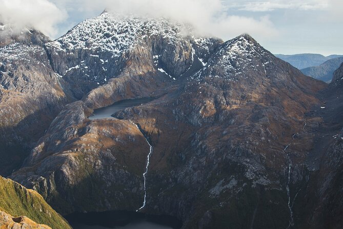 Milford Sound Grand Tour Helicopter Scenic Flight Departing From Milford Sound - Iconic Landmarks: Mitre Peak, Sutherland Falls