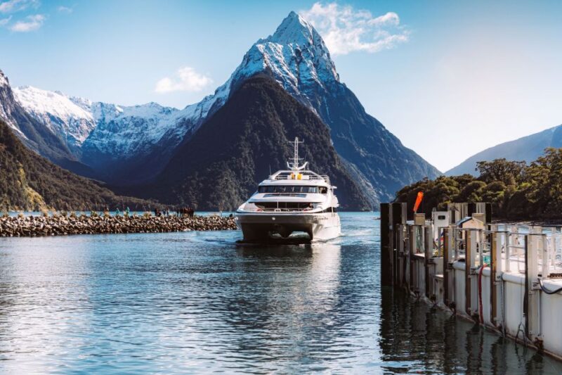 Milford Sound: Nature Cruise on a Modern Catamaran - Vessel Design and Features