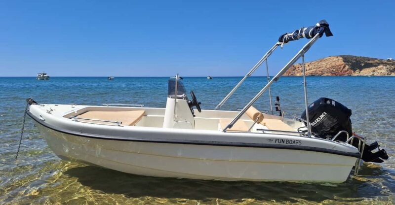 Milos Boat Rental - Boat Options