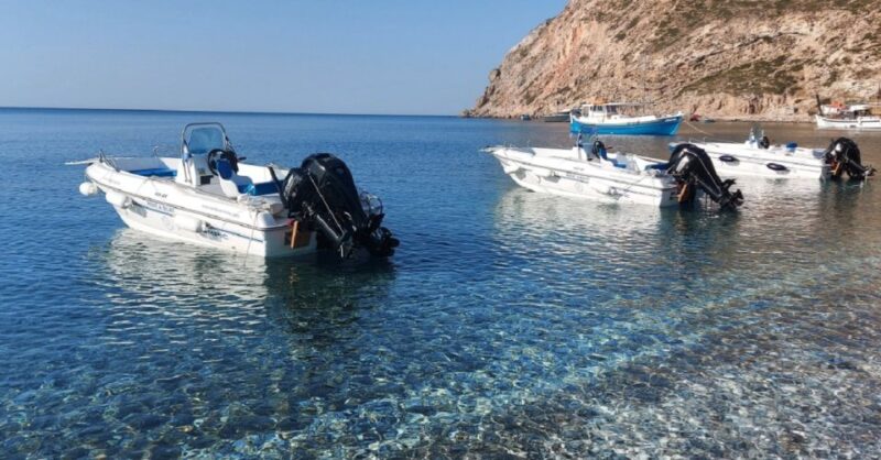 Milos: Boat Tour With a Driving Lesson - Inclusions and Amenities