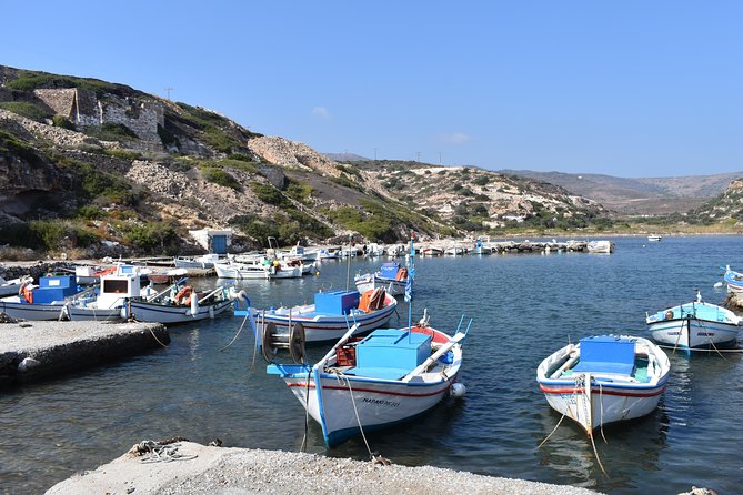 Milos Experience Daily Kimolos Road Trip - Logistics and Transportation