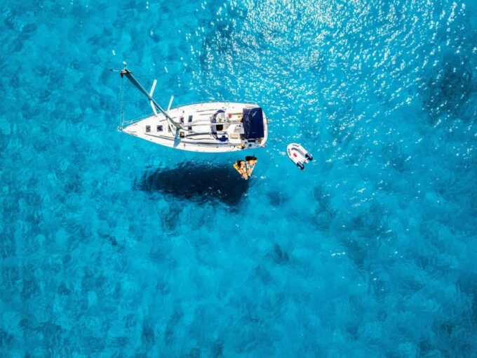 Milos: Full-Day Kleftiko Poliegos Sailboat Tour With Lunch - Relaxing at Gerakas Beach