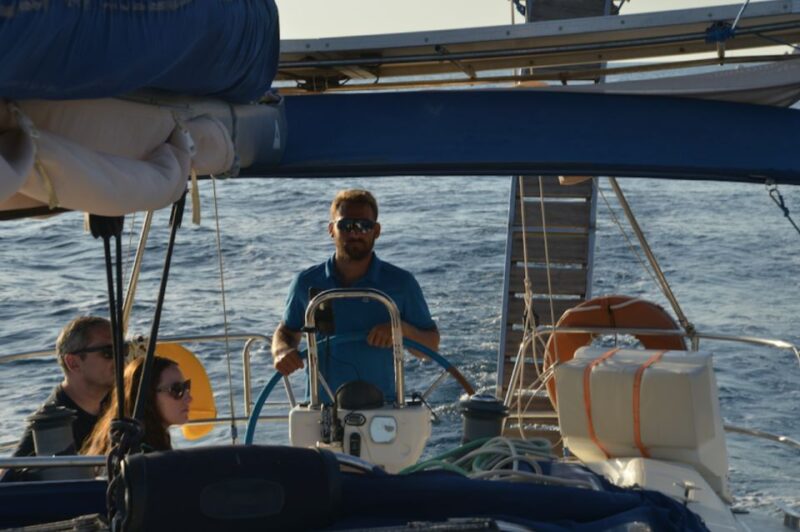 Milos: Full-Day Sailboat Cruise With Food and Open Bar - Sailing Activities