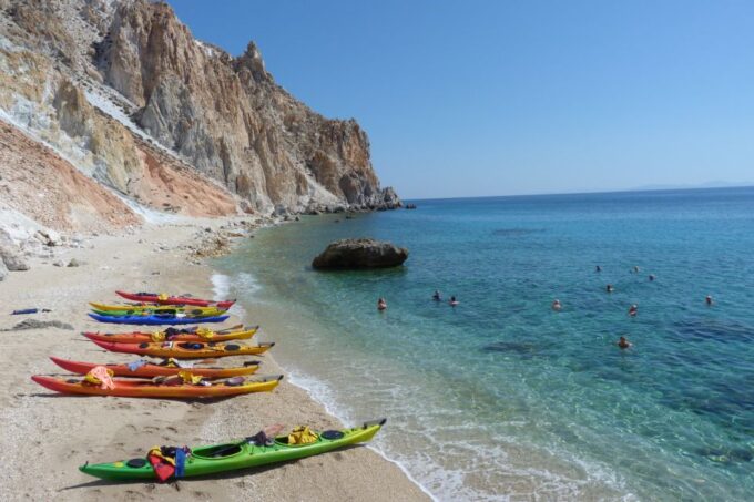 Milos: Guided Kayaking Trip With Snorkelling & Lunch - Picnic Lunch