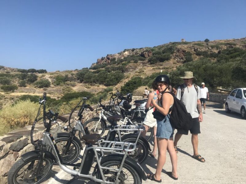 Milos: Half Day Electric Bike Tour With Sarakiniko Beach - Experience Details