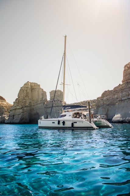 Milos: Half Day Morning Private Catamaran With Lunch Kleftiko - Pricing and Booking