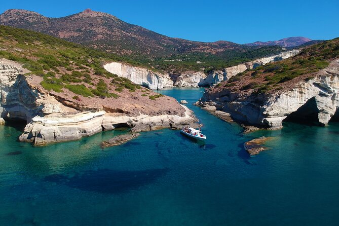 Milos: Half-Day Speedboat Cruise to Kleftiko With Snorkeling Tour - Meeting and Pickup