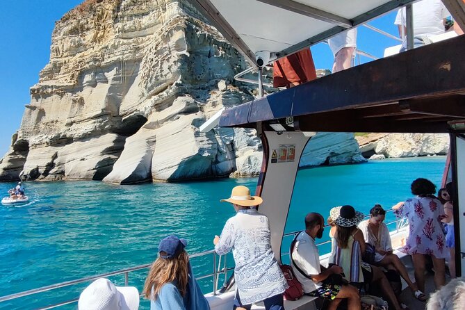 Milos Half-day Tour to Kleftiko - Inclusions