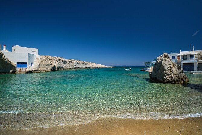 Milos Island Sunset Cruise Agia Kyriaki-Kleftiko-Adamantas - Transportation Details