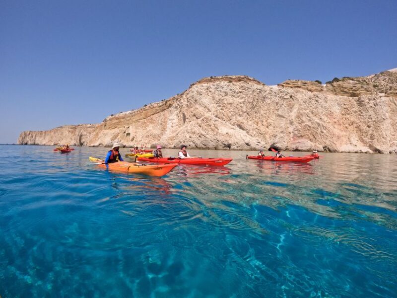 Milos: Kayaking Tour to Tsigrado and Gerakas Beach - Detailed Route and Sights