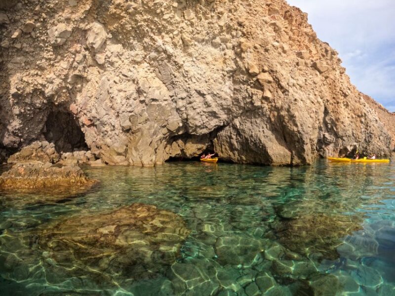 Milos: Kayaking Tour to Tsigrado and Gerakas Beach - Marine Life Opportunities