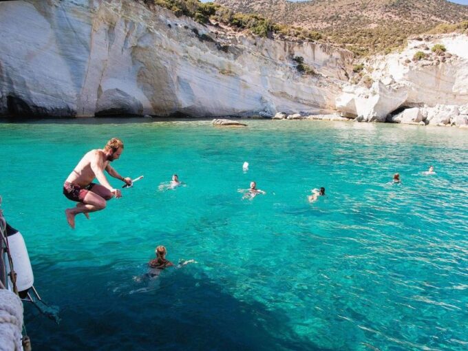 Milos: Kleftiko Morning Catamaran Cruise With Food & Drinks - Highlights of the Cruise