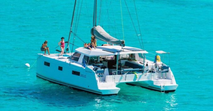 Milos: Kleftiko Morning Catamaran Cruise With Food & Drinks - Duration and Departure Location