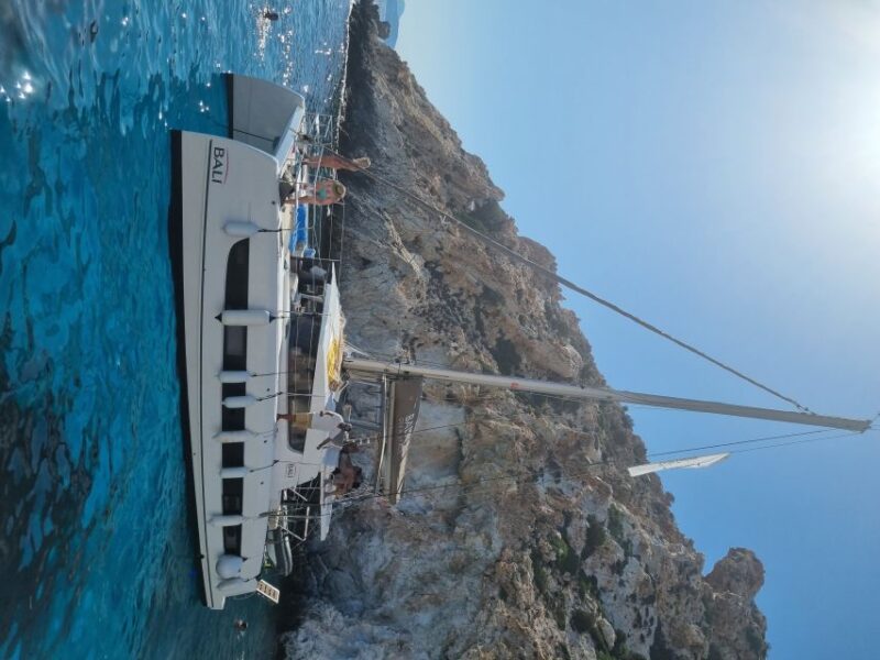 Milos: Kleftiko & Poliegos Catamaran Trip With Meal & Drinks - Sailing Route and Scenery
