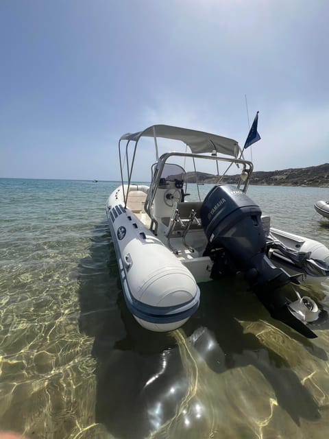 Milos Private Boat Tour - Rib Boat 100HP - Key Points
