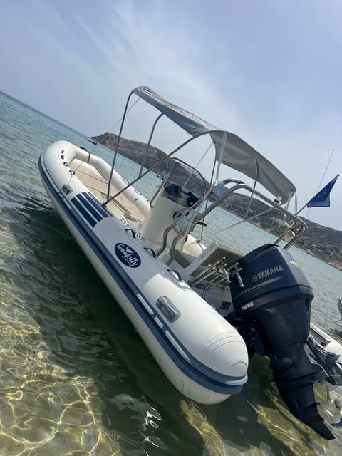 Milos Private Boat Tour - Rib Boat 100HP - Meeting Information