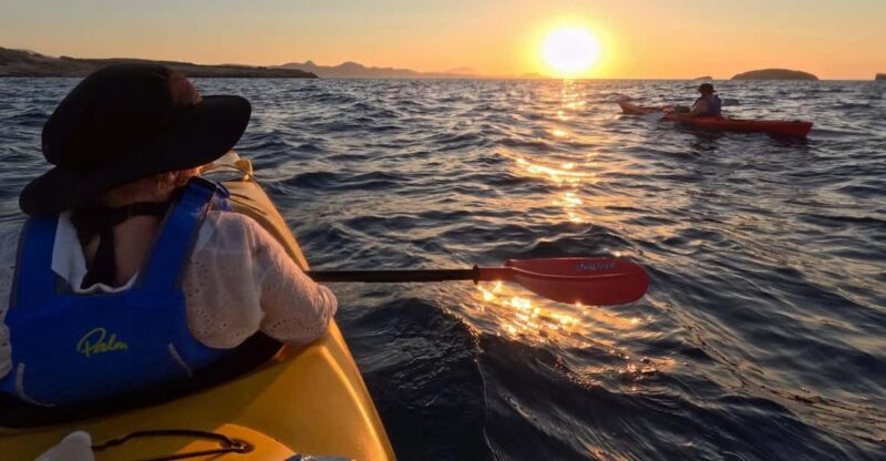 Milos: Romantic Semi Private Sunset Kayaking Tours - Included Amenities